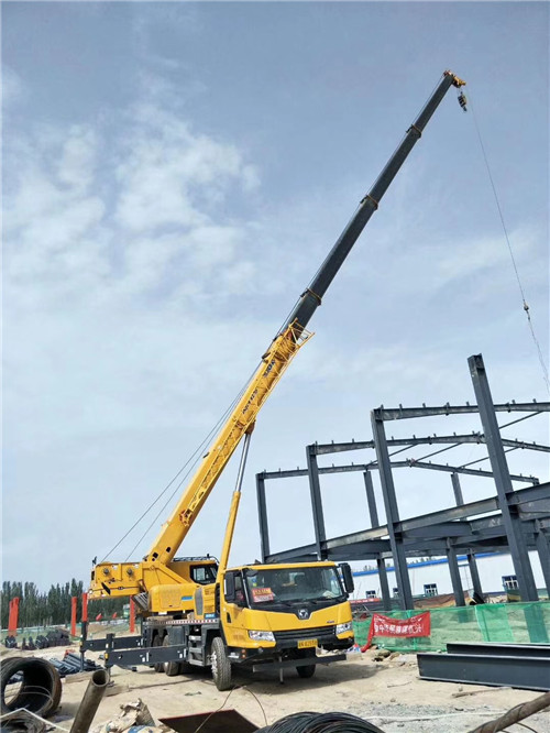 富县超高层建筑钢结构吊装案例
